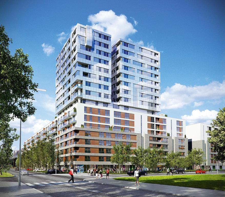 Platinum Towers Apartments 바르샤바 외부 사진